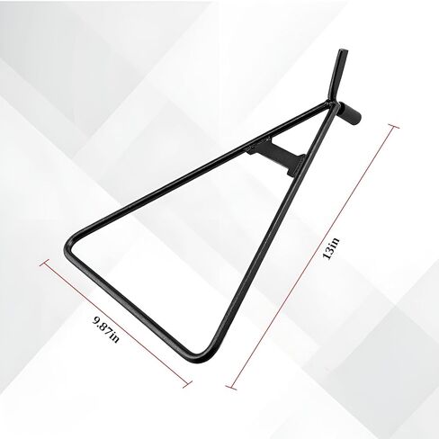 Motorcycle Dirt Bike Triangle Stand, Vehicle Triangle Rear Side Wheel Lift Holder, Heavy Duty Bicycle Kickstand Accessories, Universal for Dirtbike Supermoto Motocross in Kuwait