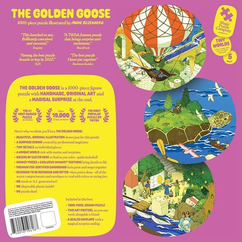The Golden Goose • 1000-Piece Jigsaw Puzzle from The Magic Puzzle Company • Series Five in Kuwait