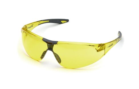 Delta Plus SG-18C-LEO Avion Safety Glasses, Clear with Leopard Temple Tips, One Size in Saudi Arabia