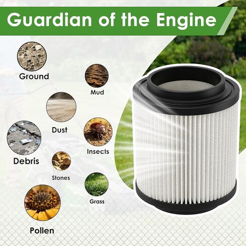 استبدال فلتر الهواء لـ Polaris Ranger XP 1000، Crew XP 1000 NorthStar HVAC Edition 2018-2022، RZR 170، Xpedition ADV، UTV Engine Air Filter يستبدل 1262218 (مجموعتان) in Kuwait