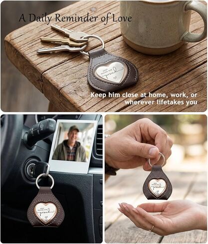 Memorial Gift for Daughter or Son, Keep Making Him Proud Heart Hug Keychain, Sympathy Bereavement Keepsake for Loss of Dad or Grandpa, Comfort Reminder Token for Grief, Gift for Father's Day in Kuwait