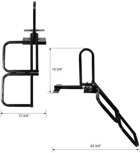 Foldable Pickup Truck Tailgate Two-Step Ladder, Universal Fit, 300 LBS Load Capacity, Easy Install in Kuwait
