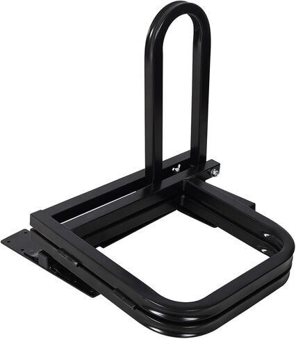 Pickup Truck Tailgate Ladder, Foldable Truck Bed Step with Handrail, Heavy Duty Steel Tailgate Step Ladder 300 lbs Capacity, Universal Fit for Pickup Trucks in Kuwait
