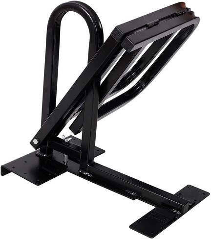 Pickup Truck Tailgate Ladder, Foldable Truck Bed Step with Handrail, Heavy Duty Steel Tailgate Step Ladder 300 lbs Capacity, Universal Fit for Pickup Trucks in Kuwait