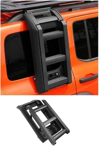 Foldable Deployable Rear Lift Ladder Black Heavy Duty Ladder Fits Tank 300 2020-2026 in Kuwait