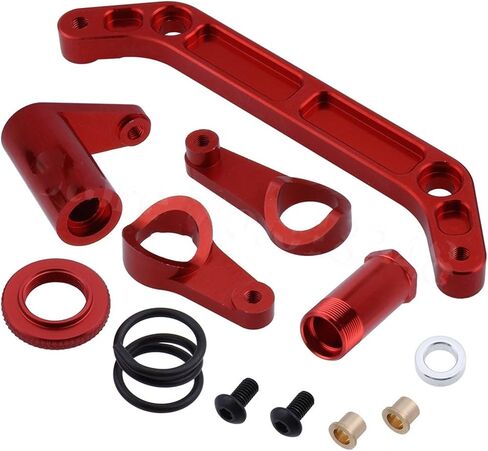 Rc Replacement Parts for JLB for Racing for Cheetah 1/10 Brushless RC Car for Monster Truck Upgrade Parts Steering Servo Saver Complete Set Decoration EA1009 EA1011(6872) in Kuwait