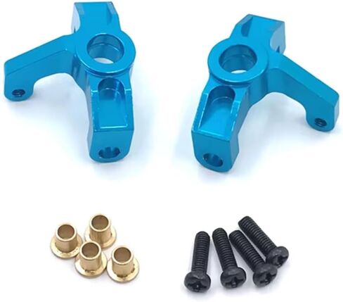 لـ WLtoys 144010 144001 144002 124016 124017 124018 124019 RC قطع غيار السيارات المعدنية ترقية كأس التوجيه الأمامي تحمل ملحقات Rc أجزاء الملحقات (أصفر) in Kuwait