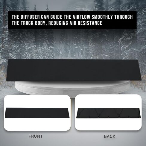 Bottom Lower Fairing Extension Compatible Freightliner Cascadia 2018-2024,Black in Kuwait