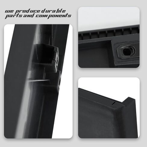 Bottom Lower Fairing Extension Compatible Freightliner Cascadia 2018-2024,Black in Kuwait
