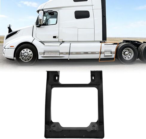 Rear Step Fairing Inner Support Kits Compatible with Volvo VNL 2018 2019 2020 2021 2022 2023 2024 Drive Left（B Style in Kuwait