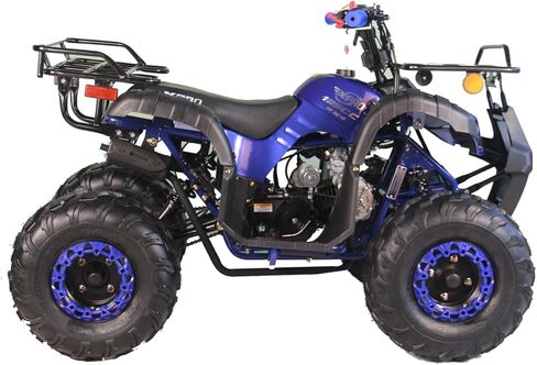 X-PRO 125cc ATV 4 Wheels Wheelers Quad 125 ATV Quads with LED Lights, Big 19"/18" Tires!(Blue) in Kuwait