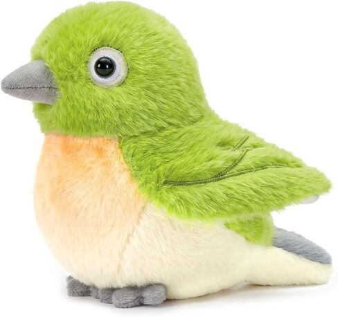 PEACH CAT Cockatiel Bird Stuffed Animal Cute Plushies Small Plush Toys Gifts for Kids Girls Boys Yellow in Kuwait