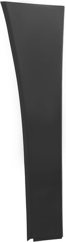 ALMULOO Black Left Side Cab Fairing Extension Compatible with 2004-2016 Volvo VNL Glass Fiber Reinforced Polypropylene in Kuwait
