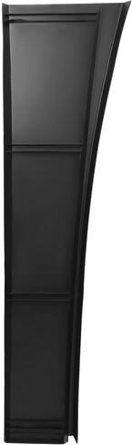 ALMULOO Black Left Side Cab Fairing Extension Compatible with 2004-2016 Volvo VNL Glass Fiber Reinforced Polypropylene in Kuwait