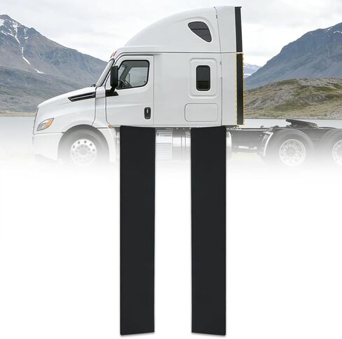 Bottom Lower Fairing Extension Compatible with Freightliner Cascadia 2018‑2024 Black in Kuwait