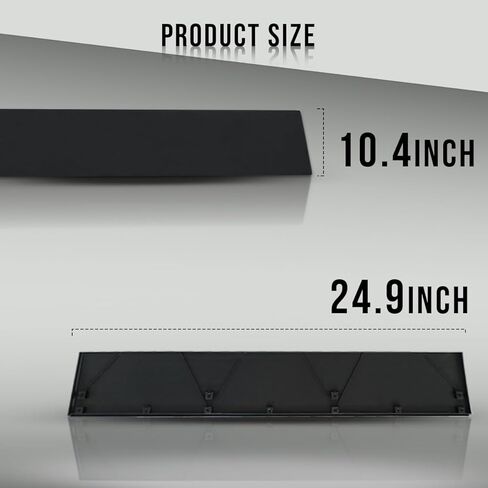 Bottom Lower Fairing Extension Compatible with Freightliner Cascadia 2018‑2024 Black in Kuwait