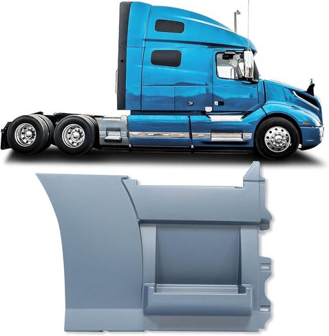 33.5" Side Step Rear Fairing Panel Compatible with VOLVO 2015-2017 SEMI-TRUCK,Left Drive Side (VNL REAR FAIRING 37", Right) in Kuwait