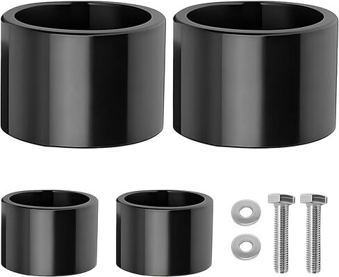 4PCS Car A Pillar Grab Handle Repair Kit, Aluminum Alloy Vehicle A Pillar Grab Handle Repair Bushing Set Replacement, Compatible with 2002-2009 Ram 1500 2500 3500 in Kuwait