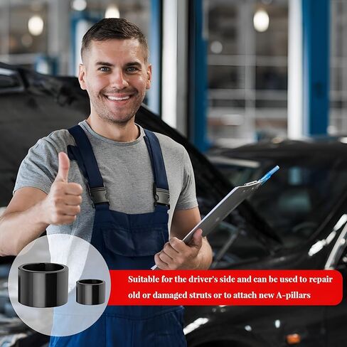 4PCS Car A Pillar Grab Handle Repair Kit, Aluminum Alloy Vehicle A Pillar Grab Handle Repair Bushing Set Replacement, Compatible with 2002-2009 Ram 1500 2500 3500 in Kuwait