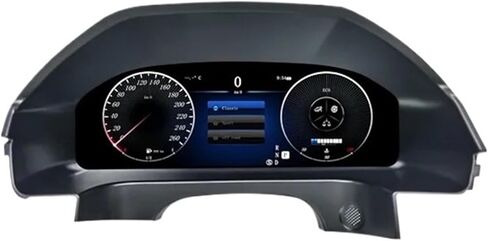 متوافق مع بنز E-Class W212 أربعة أبواب 2010-2015 نظام لينكس للسيارة LCD لوحة القيادة الرقمية لوحة العدادات عداد السرعة في قمرة القيادة (النمط 1 10-13 سنة) in Kuwait