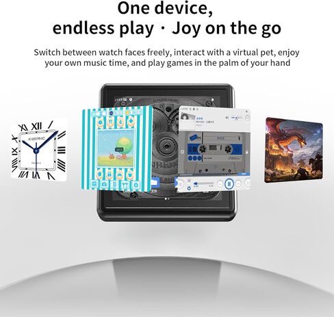 RG Rotate Retro Handheld Game Console, 3.5" Swivel Screen Android Portable Player, Unisoc T618 Chip 3GB+32GB, 2000mAh Battery, Aluminum Alloy + Plastic RG Rotate-Polar Black-NEW in Kuwait