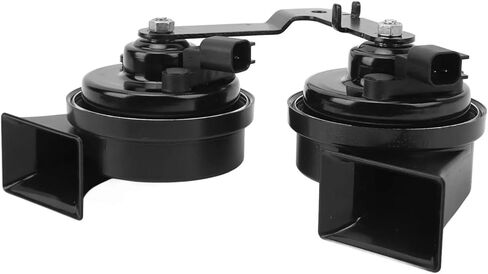 Car Snail Horn Dual Tone Snail Horn with Bracket Tone Compatible with Tesla MODEL 3 2017 2018 2019 2020 2021 2022 Car Accessories in Kuwait