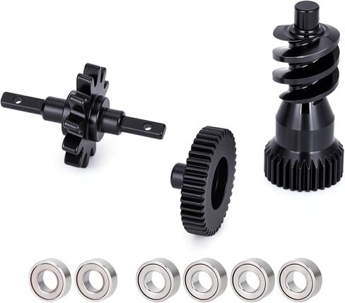 Carbon Steel Gearbox Gears Bearings Set for Axial SCX30 Ford Bronco Jeep Wrangler JLU K10 1/30 RC Crawler Upgrade in Kuwait