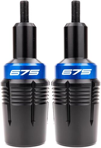 MOWOK Fit for 675SR 675SR-R 675NK 675SS 675 SR NK SS SRR Motorcycle Accessories Crash Protection pad Bobbins Pad Falling Protector Frame Sliders (Black) in Kuwait