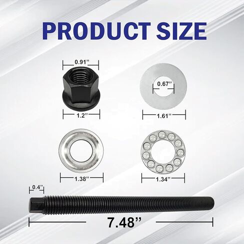 ERDIE LS Harmonic Balancer Installation Tool, Crank Pulley Install Tool 551141, Compatible with GM 1997-UP V8 LS1, LS2, LS3, LS4, LSX, LSA, LS6, LQ4, LQ9 in Kuwait