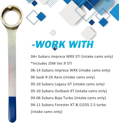 Camoo المدخول/العادم كام ضرس أداة وجع حامل مجموعة أدوات مناسبة لسوبارو AVCS JDM & STD in Kuwait