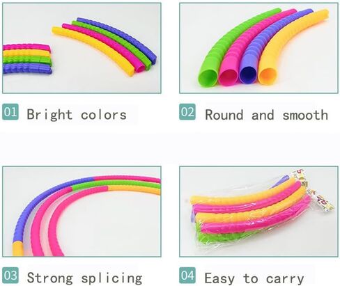 60cm Hoop - Adjustable & Portable - Ideal for Indoor & Outdoor Play, Fitness, and Fun,Adjustable Weight in Kuwait