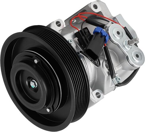 ضاغط تيار متردد مع قابض مناسب لـ 2011-2019 Freightliner Cascadia 12.8L 14.8L 15.6L، 2012 2013 2014 2015 2016 2017 2018، استبدال CO 29043C، استبدال السيارات مكيف الهواء in Kuwait