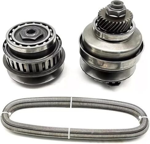 ناقل الحركة CVT Auto Drive Pulley Set Master Rebuild Kit 29 سنًا مع حزام/سلسلة طقم حشيات 901068 متوافق مع 2011-2015 Nissan Sentra سوزوكي Mitsubishi RE0F11A JF015E in Kuwait