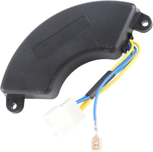 WALFRONT Generator Auto Voltage Regulator AVR Universal Replacement with Large Capacitor 6 Wires for 5-6.5KW Generators in Kuwait