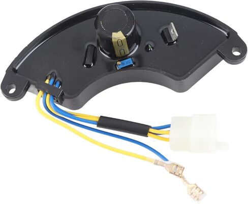 WALFRONT Generator Auto Voltage Regulator AVR Universal Replacement with Large Capacitor 6 Wires for 5-6.5KW Generators in Kuwait