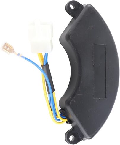 WALFRONT Generator Auto Voltage Regulator AVR Universal Replacement with Large Capacitor 6 Wires for 5-6.5KW Generators in Kuwait