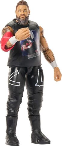 شخصية مجسمة من Mattel WWE Kevin Owens، سلسلة الحدث الرئيسي #163، نجم سوبر قابل للجمع مقاس 15.24 سم مع 14 نقطة مفصلية ومظهر يشبه الحياة in Kuwait