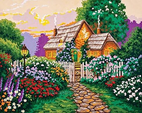 Needlepoint Printed Canvas in Kuwait