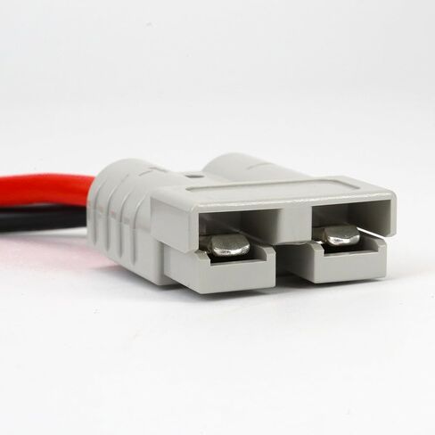 50A for Anderson Plug Connector Dual Y Adapter Battery Power Connector Forklift Power Plug with 6MM Car Cable 50 Amp 1 to 2 Electric Forklift Charging Plug Cable, Power Transfer for Lithium Batteries in Kuwait