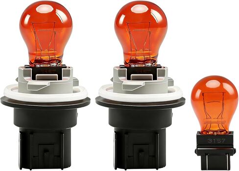 2PCS Front Turn Signal Socket & Bulb Kit Compatible with 2007-2017 Jeep Compass & Patriot, Parking/Turn Signal Light Socket Replacement 68000686AA 645-504 in Kuwait
