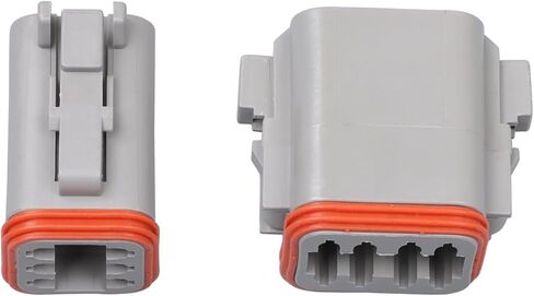 مجموعة موصلات DT شديدة التحمل من kimllier - 1650 قطعة طرفية مختومة لـ 14-20 AWG، IP65 اهتزاز عالي وتحمل درجة الحرارة القصوى لأسلاك السيارات والصناعية in Kuwait