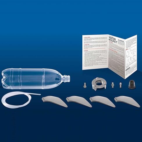 4M: Science in Action - Water Rocket - Bottle Rocket Launcher Kit, Soars Up to 98', Learn Action & Reaction Principles, Kinetic Energy Outdoor Project in Kuwait