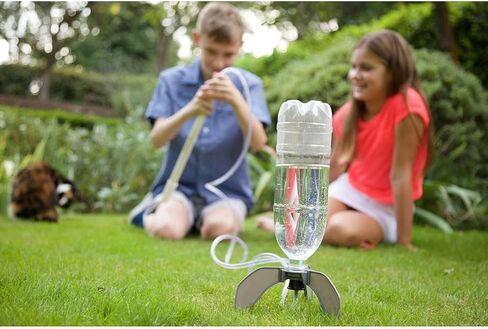 4M: Science in Action - Water Rocket - Bottle Rocket Launcher Kit, Soars Up to 98', Learn Action & Reaction Principles, Kinetic Energy Outdoor Project in Kuwait