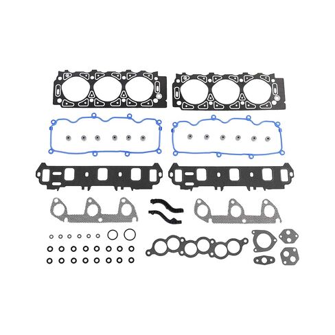 DNJ HGB4137 مجموعة حشية رأس الأسطوانة مع مجموعة مسامير الرأس لـ 1991-1995 Ford Probe 3.0L 2986cc 182cid V6 OHV in Kuwait