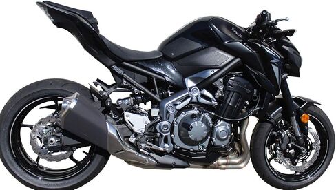 مقابض الخزان TechSpec Gripster - متوافقة مع KAW Z900 (2017 - 2021) - 62-2530-SS - جلد الثعبان in Kuwait
