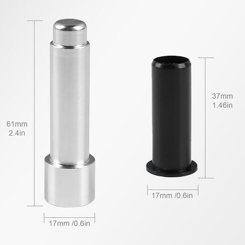 Door Bushing Removal Tool Hinge Liners Set for Easy Installation for Jeep Wrangler JL JK JKU JT JLU 2007-2024 (Black) in Kuwait