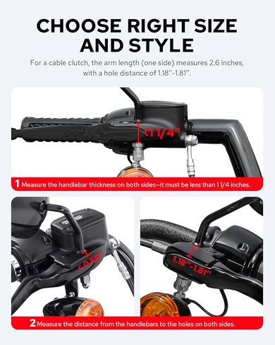 Benlari Motorcycle Handguards Large Area Black Hand Guards Coffin Cut Design Fit for Harley Touring models including Road Glide Street Glide Electra Glide Road King with Hydraulic Clutch 2014-2024 in Kuwait