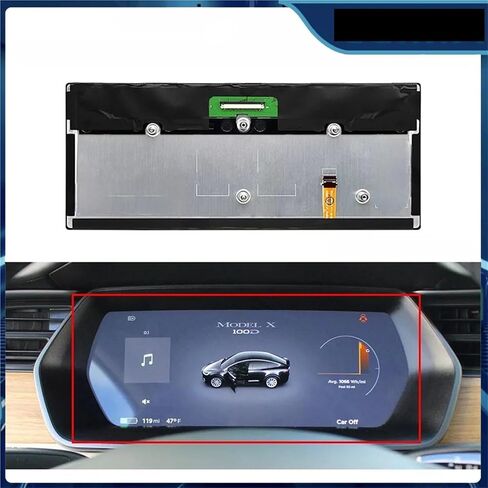 LA123WF1SL01 شاشة LCD 12.3 بوصة مجموعة أدوات رقمية متوافقة مع Tesla Model S S2 X GEN 2 LA123WF1(SL)(01) لوحة قيادة شاشة LCD للسيارة in Kuwait