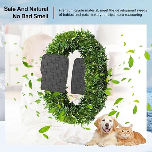 powoq 7 Seat Cargo Mat Compatible with 2020-2025 Kia Telluride Trunk Mat Cargo Liner TPE 2nd Backrest Liner Back Seat Protector Replacement for 2020-2025 Kia Telluride Accessories in Kuwait
