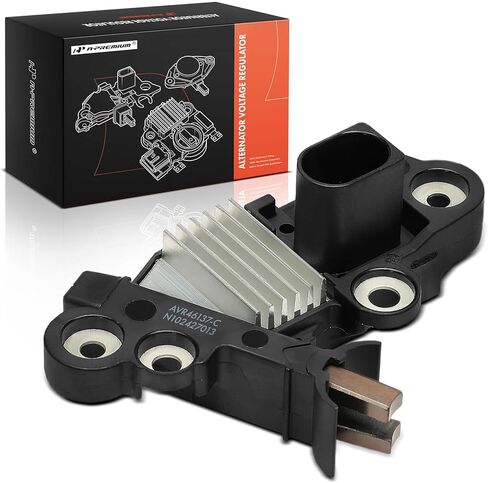 A-Premium Alternator Voltage Regulator Compatible with Volkswagen Passat 2006-2008, CC 2009-2011, 3.6L, 14.3V B-Circuit 14.5 Vset in Kuwait